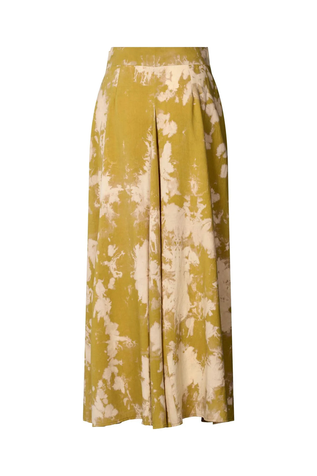 Rabens Saloner Natja Button Skirt - Golden Mustard Combo - Shop 9
