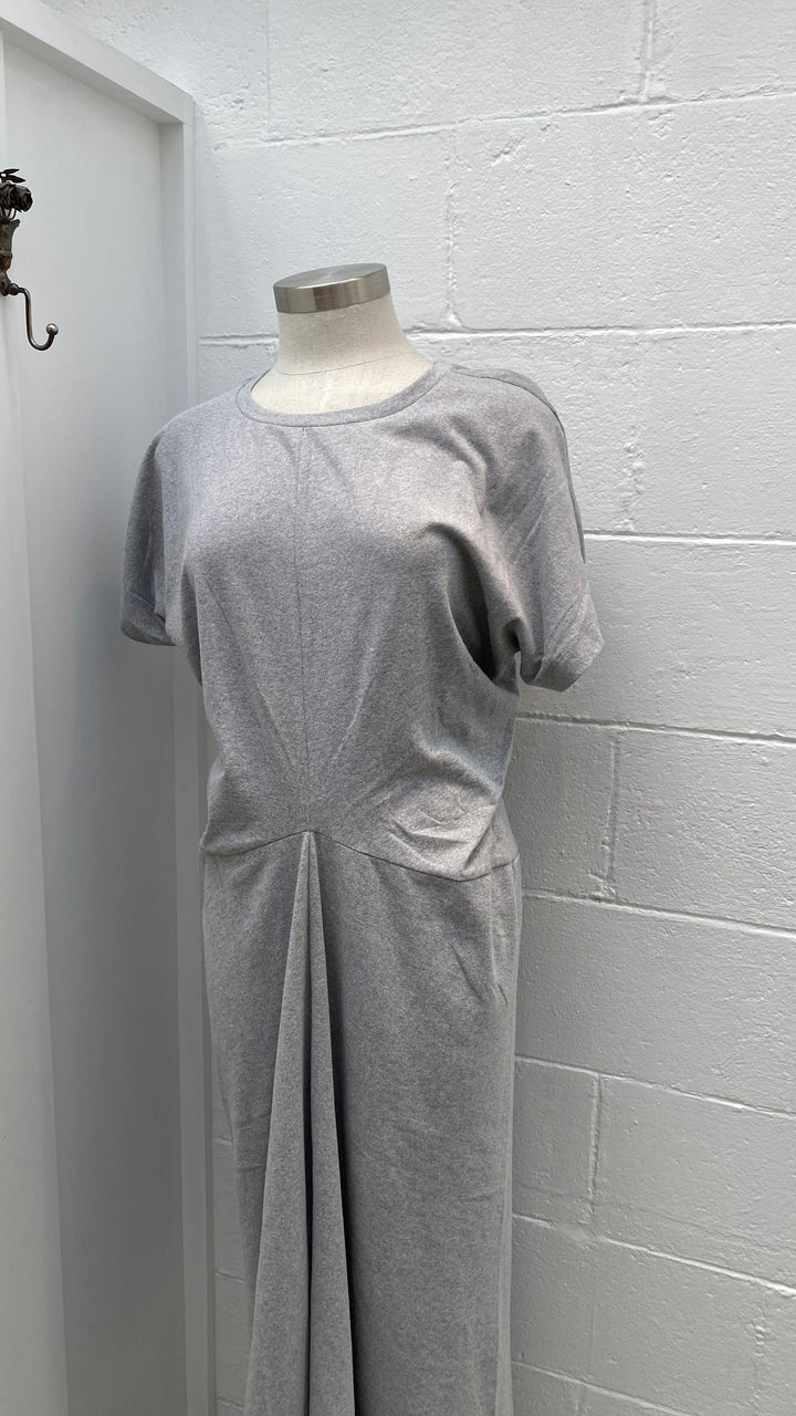 Rabens Saloner Phoenix Grey Melange Dress - Shop 9