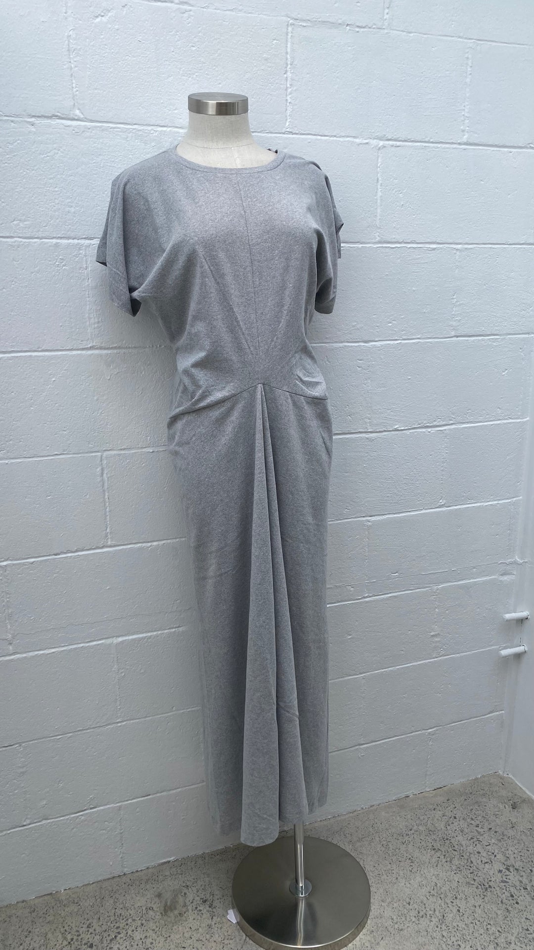 Rabens Saloner Phoenix Grey Melange Dress - Shop 9