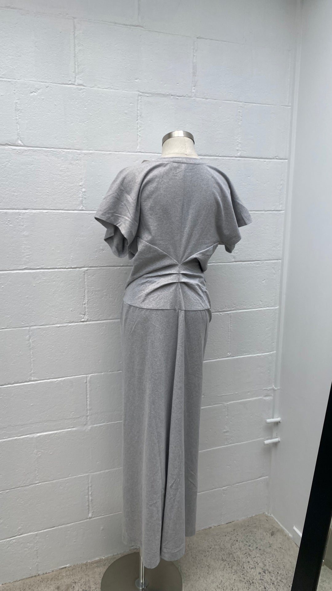 Rabens Saloner Phoenix Grey Melange Dress - Shop 9