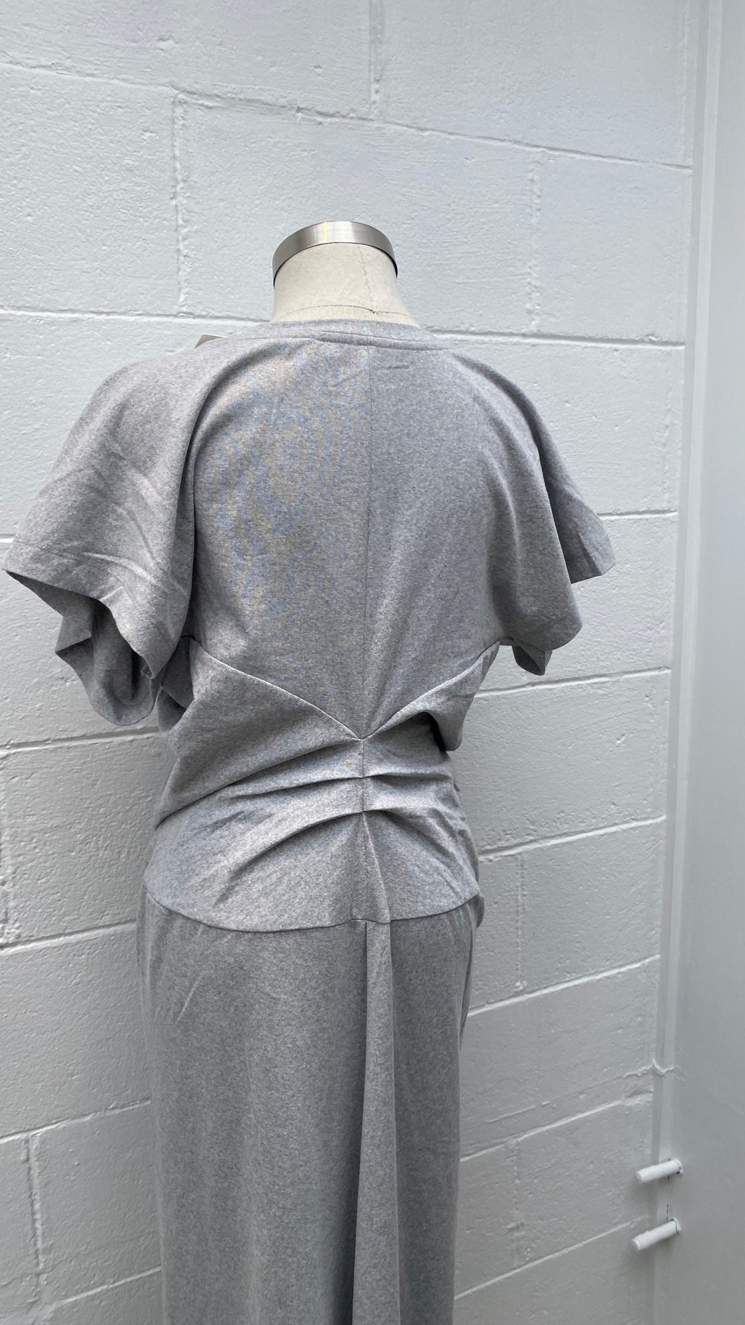 Rabens Saloner Phoenix Grey Melange Dress - Shop 9