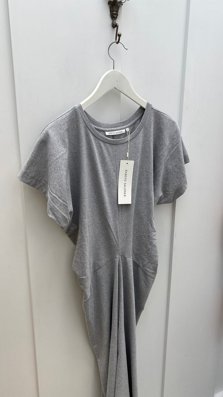 Rabens Saloner Phoenix Grey Melange Dress - Shop 9