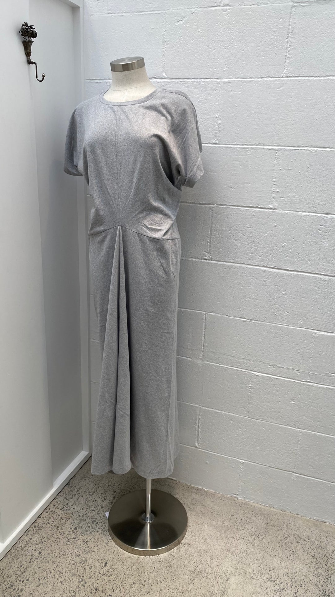 Rabens Saloner Phoenix Grey Melange Dress - Shop 9