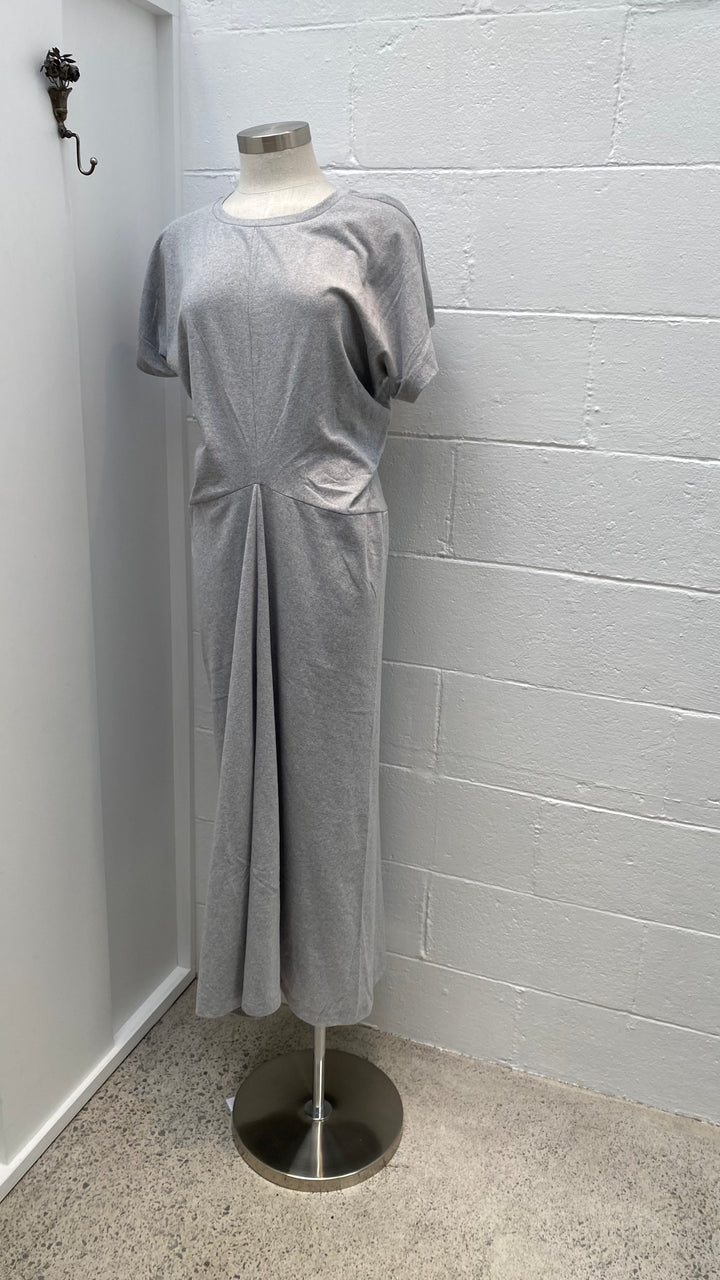Rabens Saloner Phoenix Grey Melange Dress - Shop 9