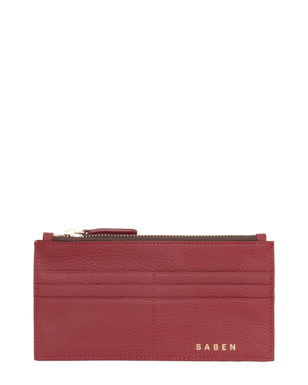 Saben Joe Wallet - Black + Cherry - Shop 9