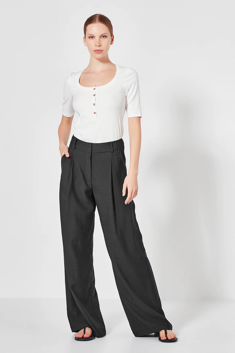 Shjark Selbourne Trouser - Black - Shop 9