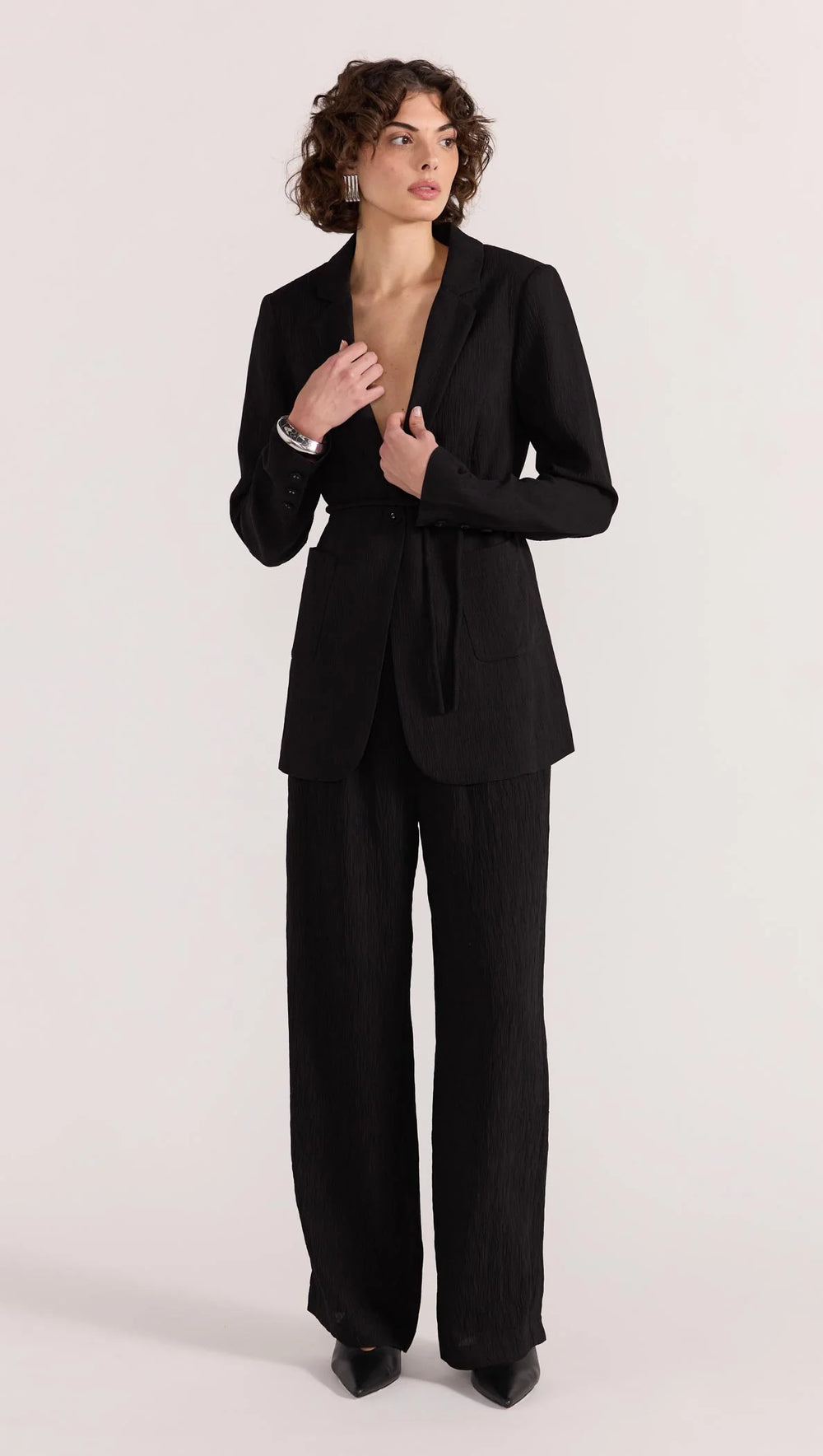 Staple The Label Emory Pants - Black - Shop 9
