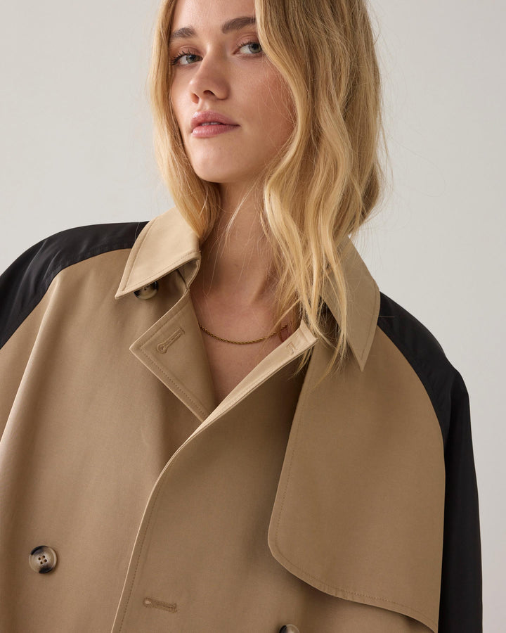 Summum Oversized Trench Coat