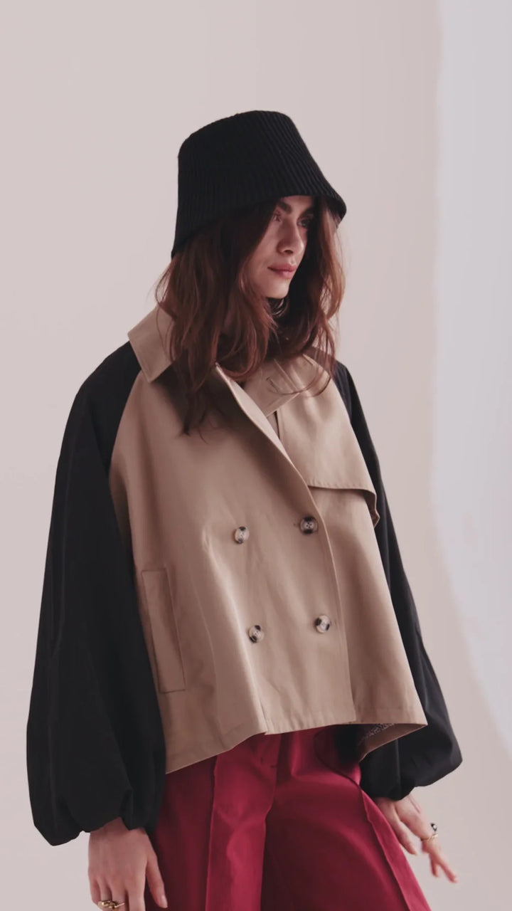 Summum Oversized Trench Coat