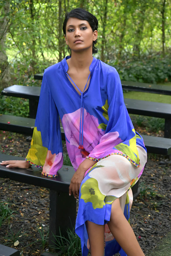 Trelise Cooper My Shift To You Dress - Cobalt Floral - Shop 9