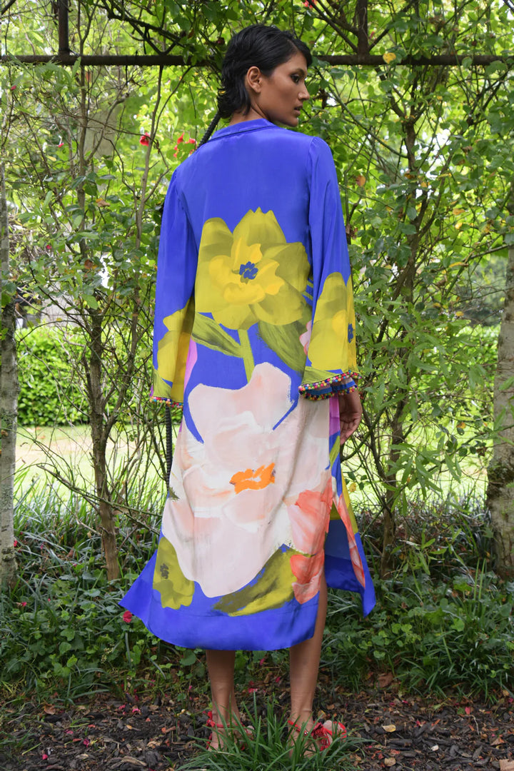 Trelise Cooper My Shift To You Dress - Cobalt Floral - Shop 9