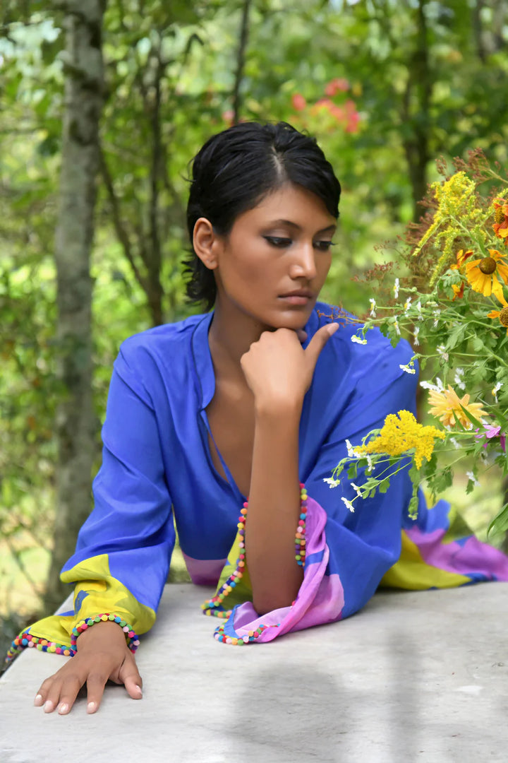 Trelise Cooper My Shift To You Dress - Cobalt Floral - Shop 9