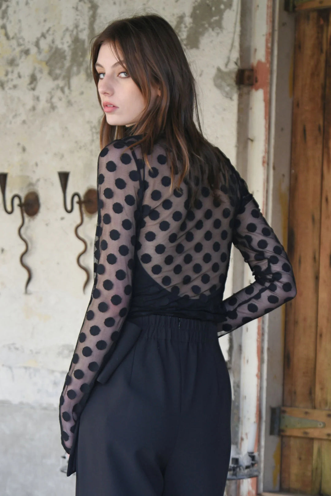 Trelise Cooper Neck of The Woods Top - Black - Shop 9