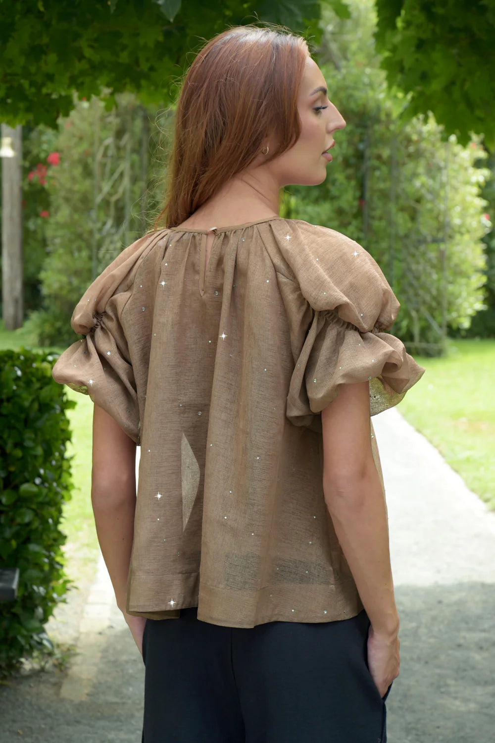 Trelise Cooper Pop Off Top - Taupe - Shop 9