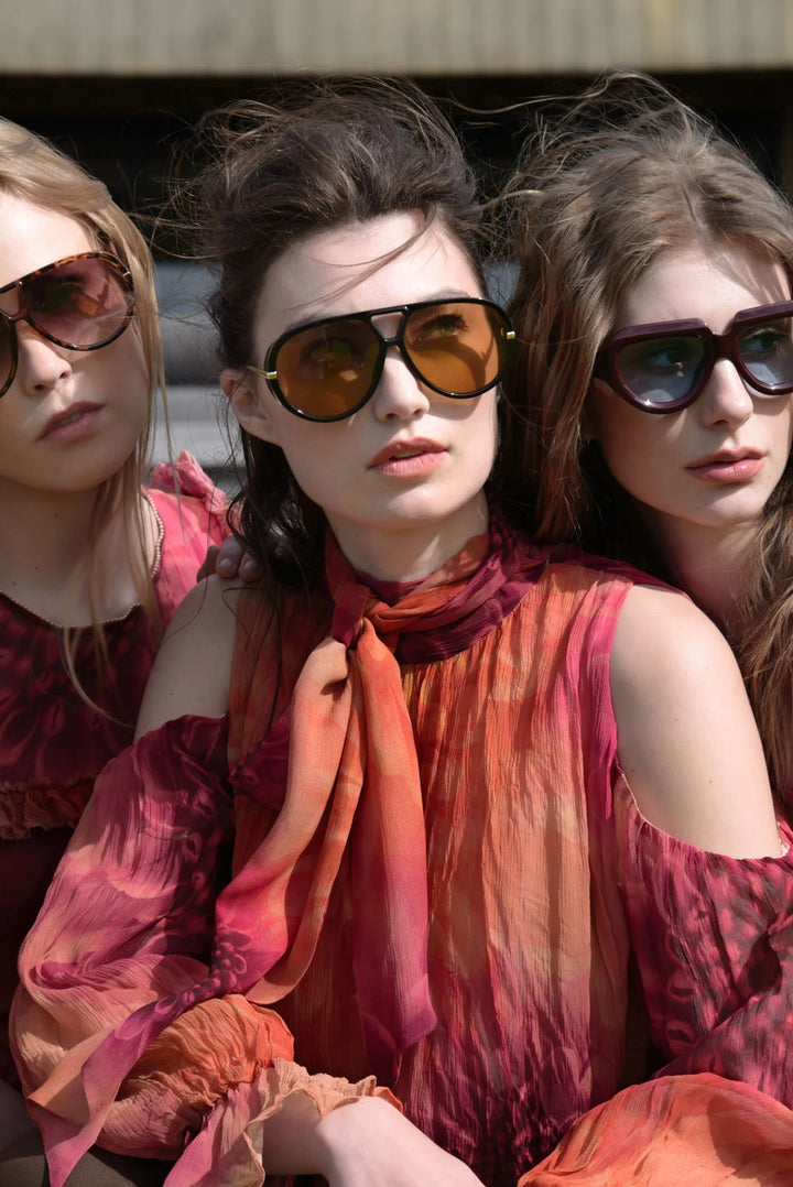 Trelise Cooper Solar Flower Blouse - Peach Floral - Shop 9