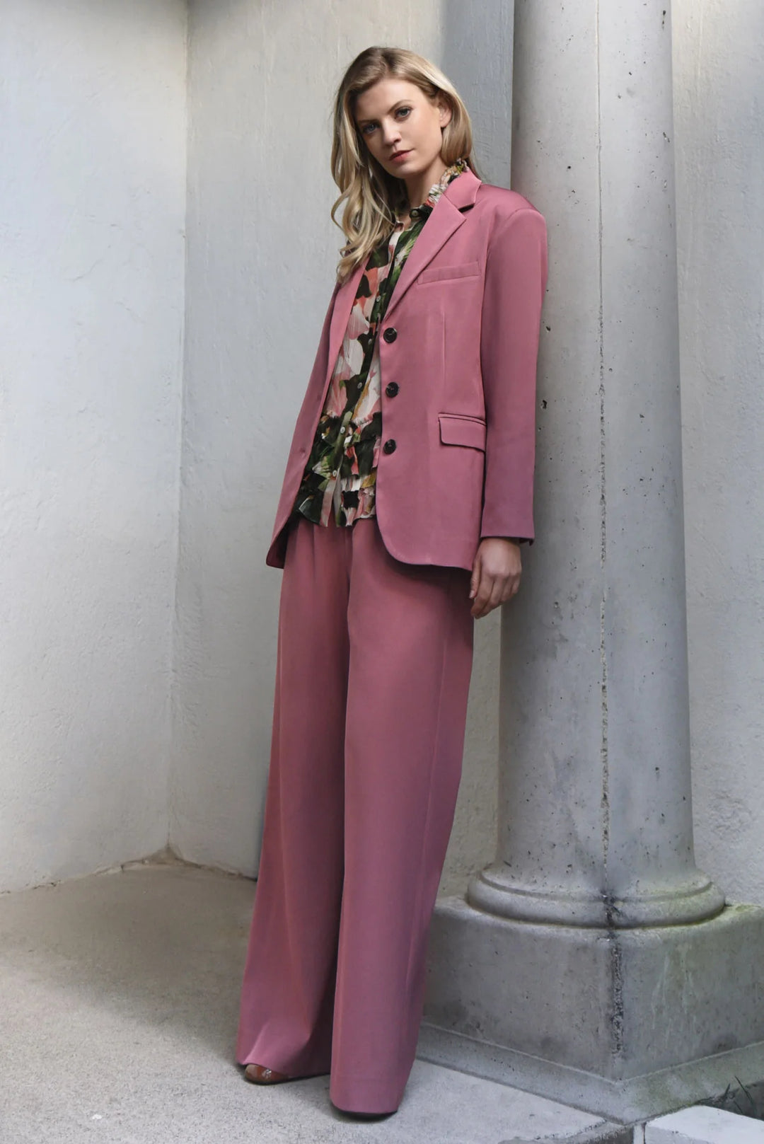 Trelise Cooper Top Of The Peak Blazer - Rose - Shop 9