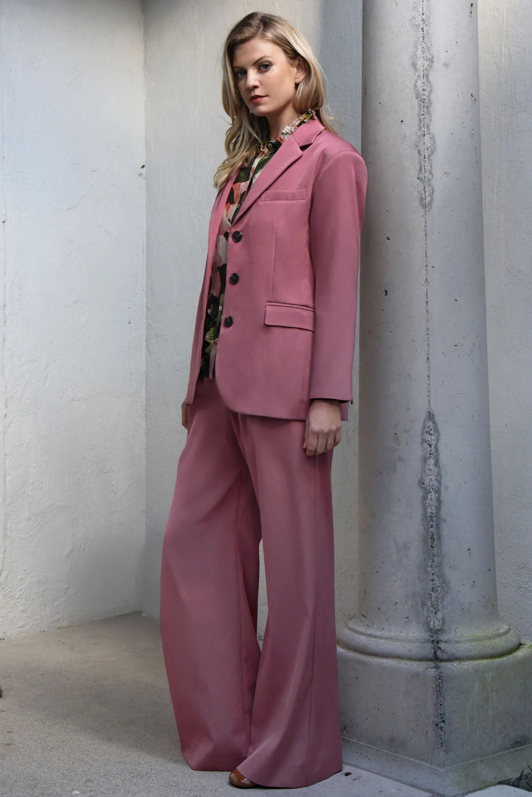 Trelise Cooper Walk and Talk Trouser - Rose - Shop 9