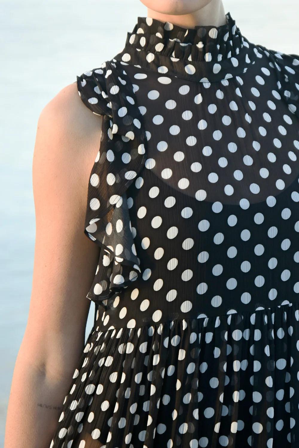 Trelise Cooper You Tier Me Up Dress - Black/White - Shop 9