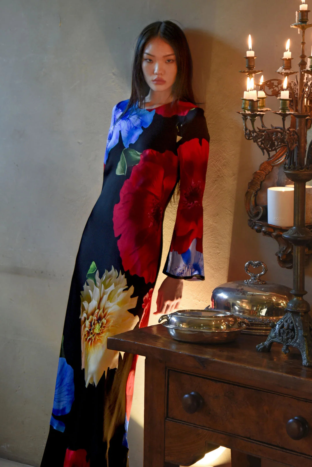 Trelise Cooper Glow For It Dress - Black Floral - Shop 9