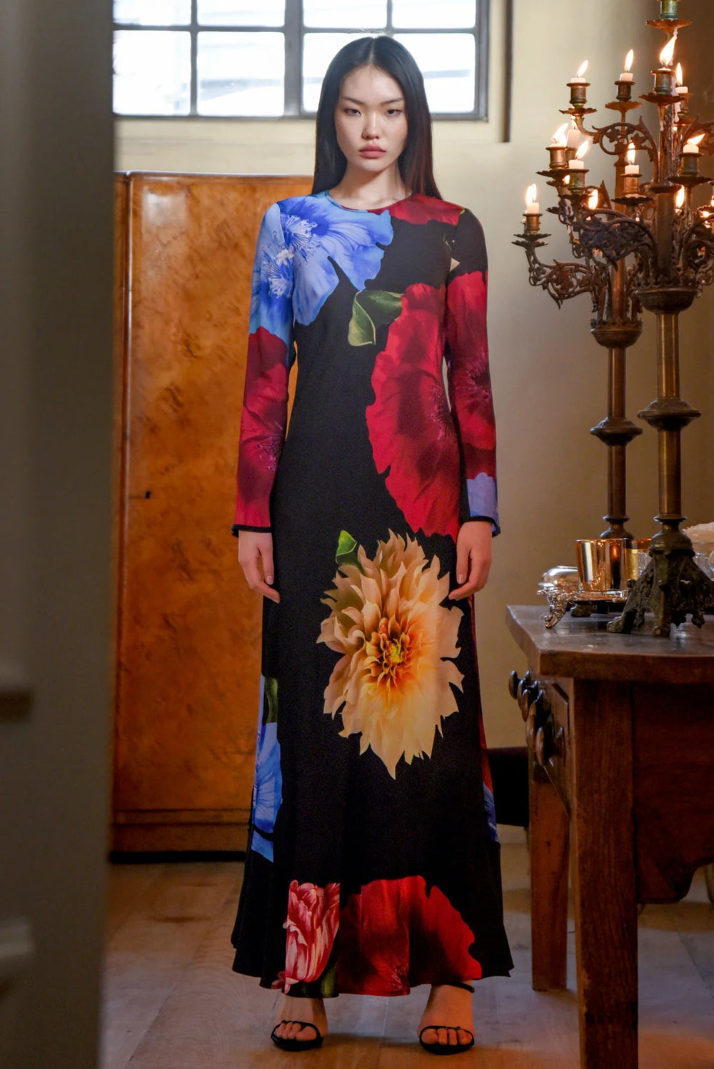 Trelise Cooper Glow For It Dress - Black Floral - Shop 9