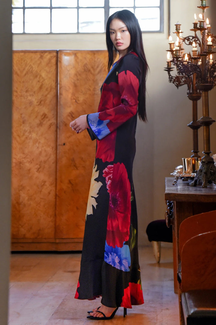 Trelise Cooper Glow For It Dress - Black Floral - Shop 9