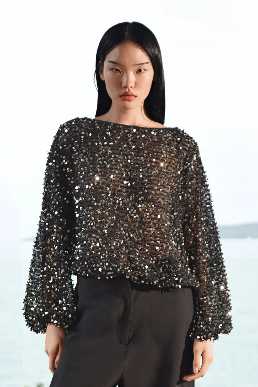 Trelise Cooper Shimmy &amp; Shine Top - Black