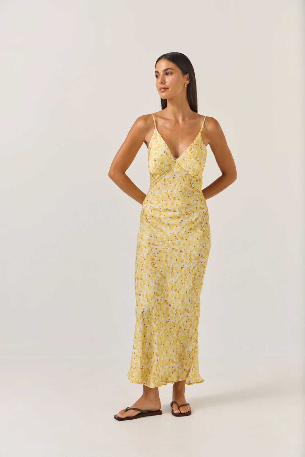 Tuesday Formula Slip Dress - Ray Flower - Shop 9