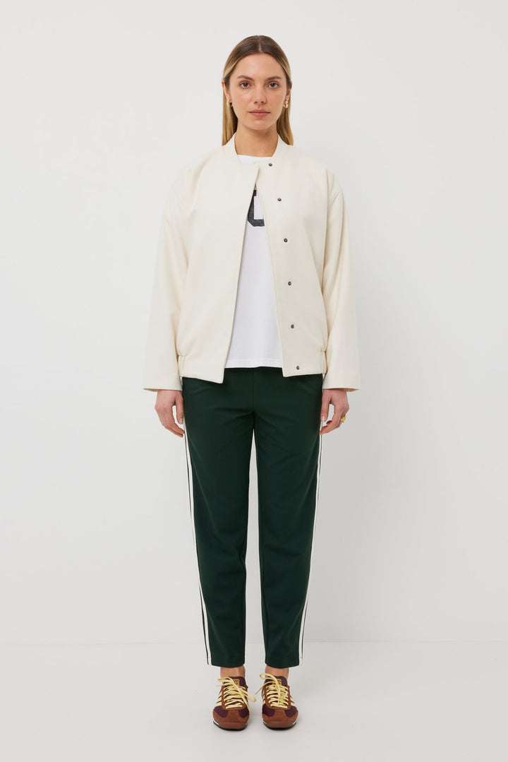 Tuesday Label Anderson Bomber - Ivory Wool - Shop 9