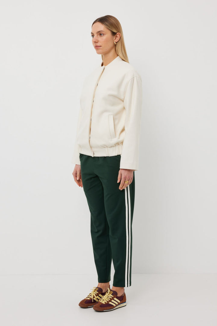 Tuesday Label Anderson Bomber - Ivory Wool - Shop 9