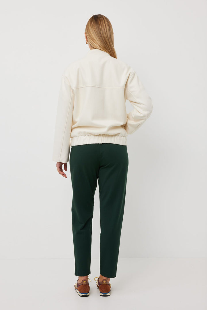 Tuesday Label Anderson Bomber - Ivory Wool - Shop 9