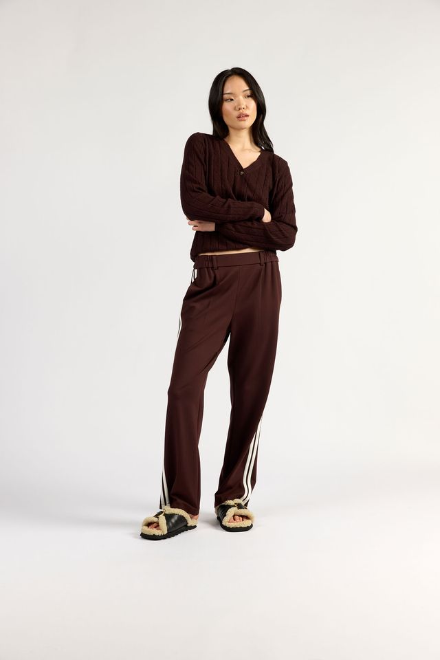 Tuesday Label Bobbie Pants 2.0 - Dark Choc - Shop 9
