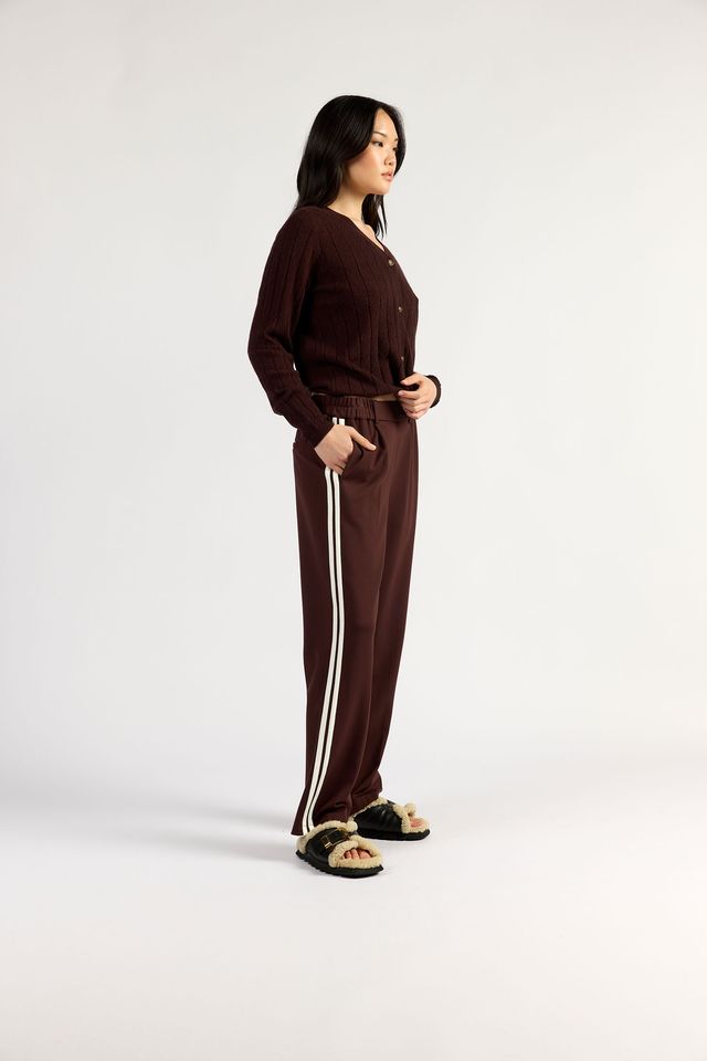 Tuesday Label Bobbie Pants 2.0 - Dark Choc - Shop 9