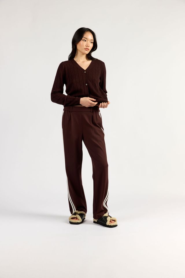 Tuesday Label Bobbie Pants 2.0 - Dark Choc - Shop 9