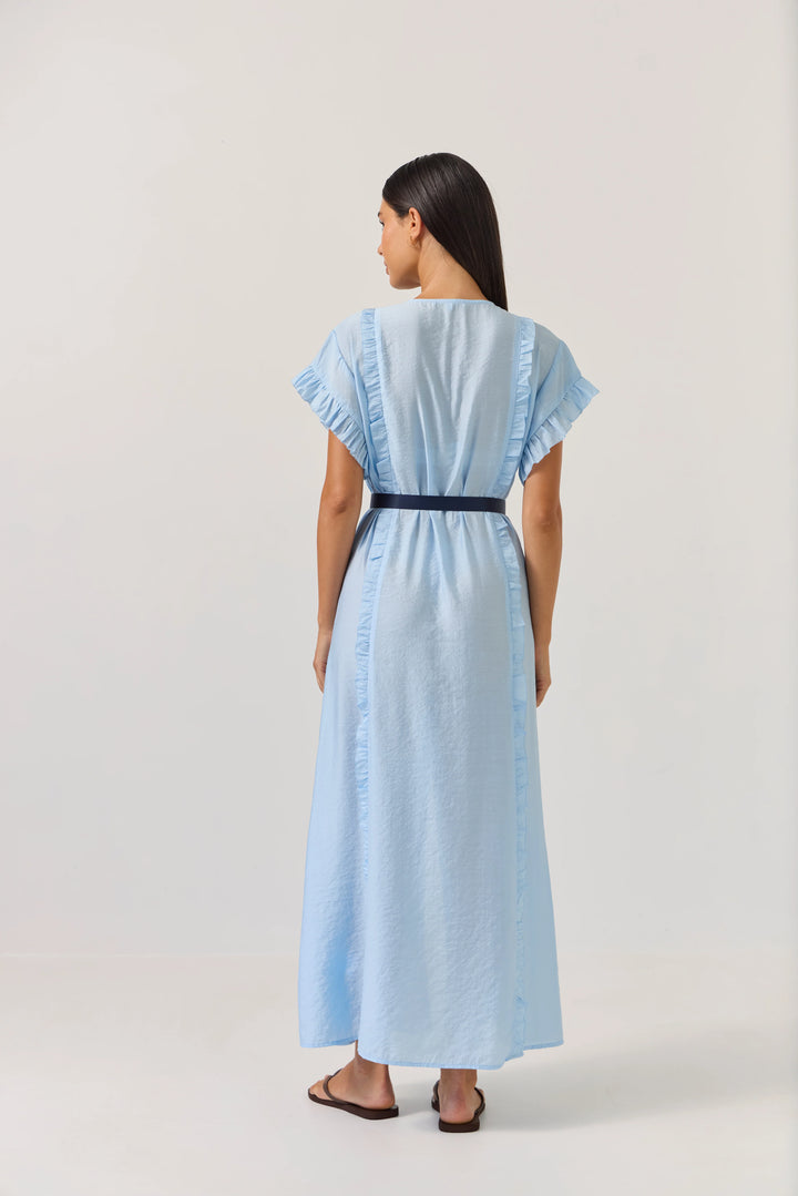 Tuesday Label Chemena Dress - Icy Blue - Shop 9