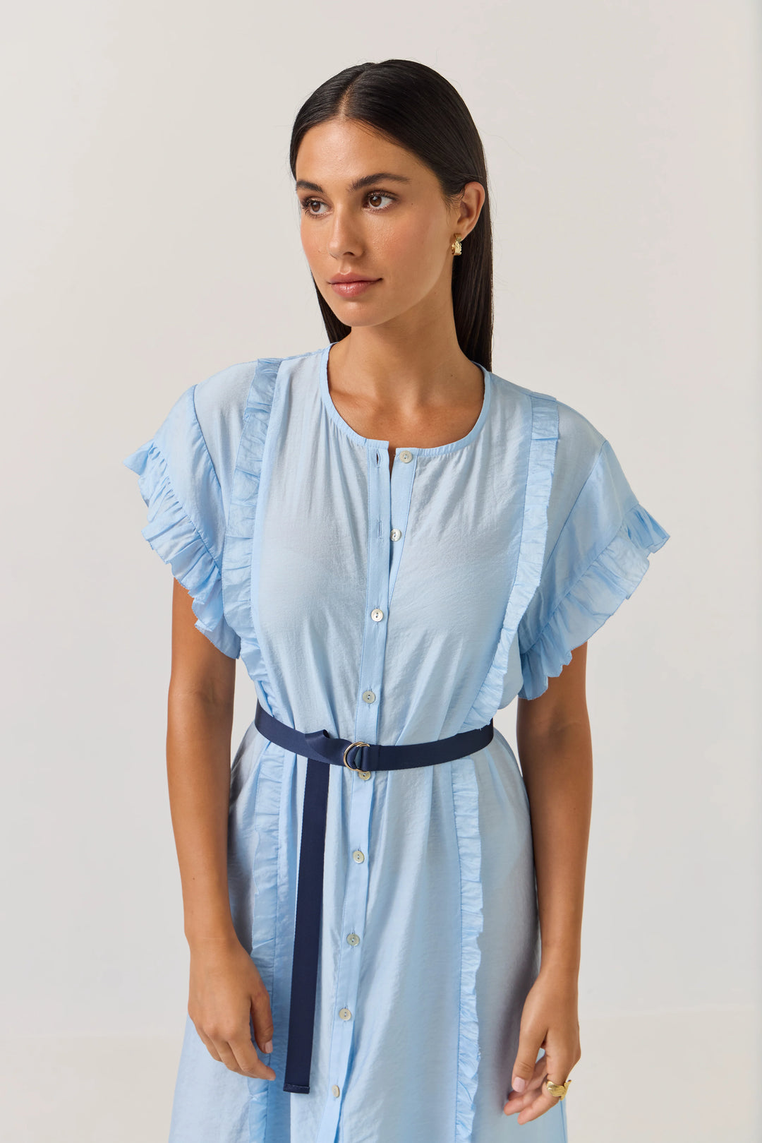 Tuesday Label Chemena Dress - Icy Blue - Shop 9
