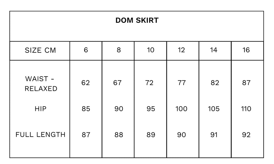 Tuesday Label Dom Skirt - Black Satin - Shop 9