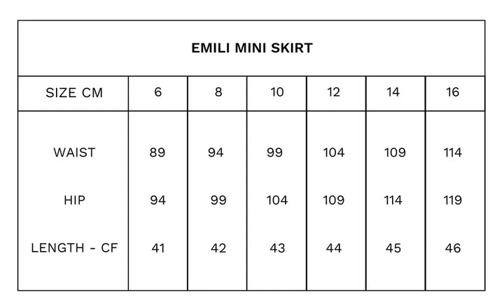 Tuesday Label Emili Mini Skirt - Dark Chocolate - Shop 9