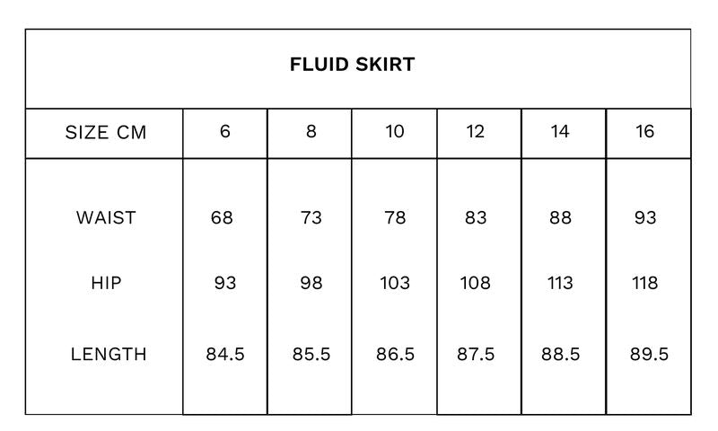 Tuesday Label Fluid Skirt - Soft Plaid - Shop 9