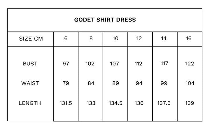 Tuesday Label Godet Shirt Dress - Vintage Floral - Shop 9