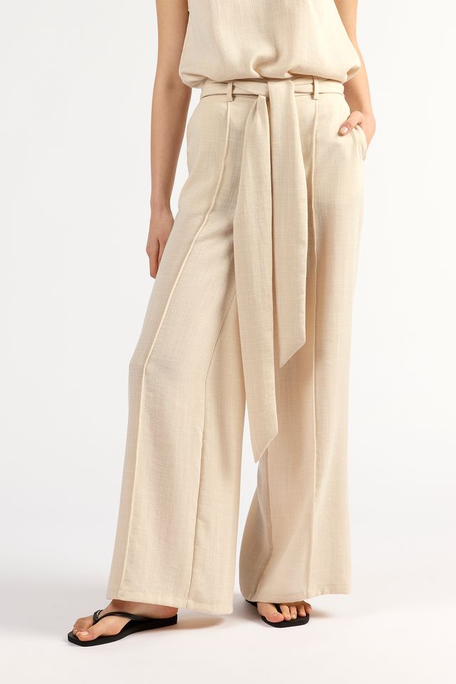 Tuesday Label Home Pants - Oyster - Shop 9