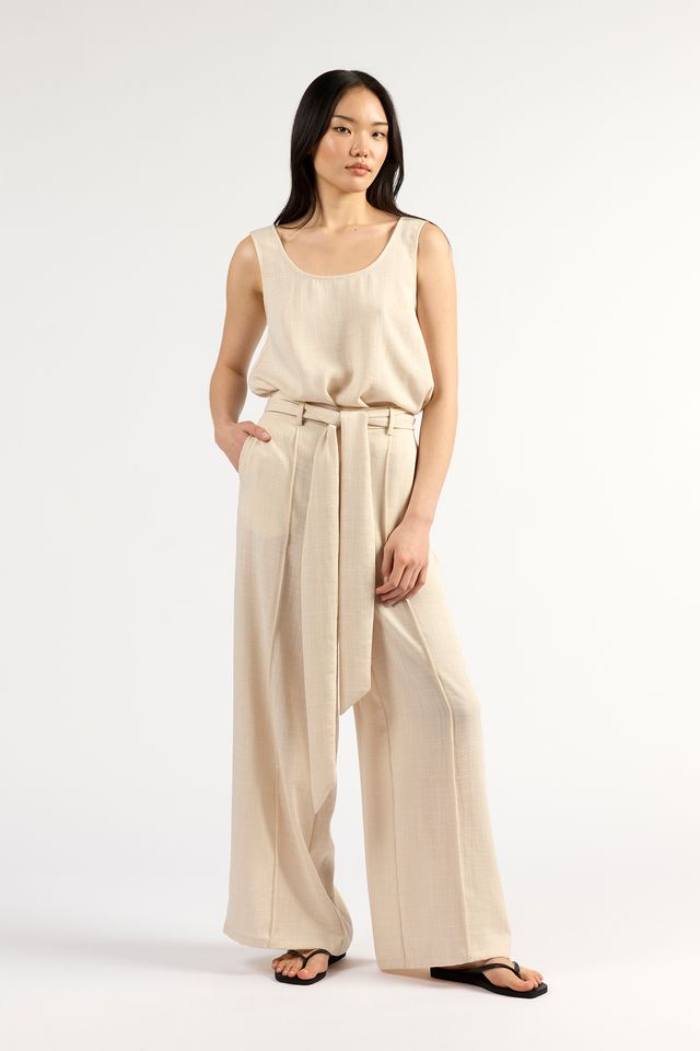 Tuesday Label Home Pants - Oyster - Shop 9