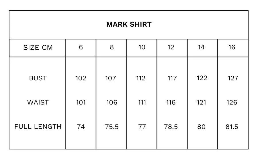 Tuesday Label Mark Shirt - Chocolate Stripe - Shop 9