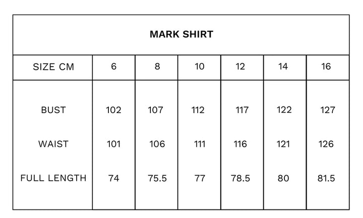 Tuesday Label Mark Shirt - Chocolate Stripe - Shop 9