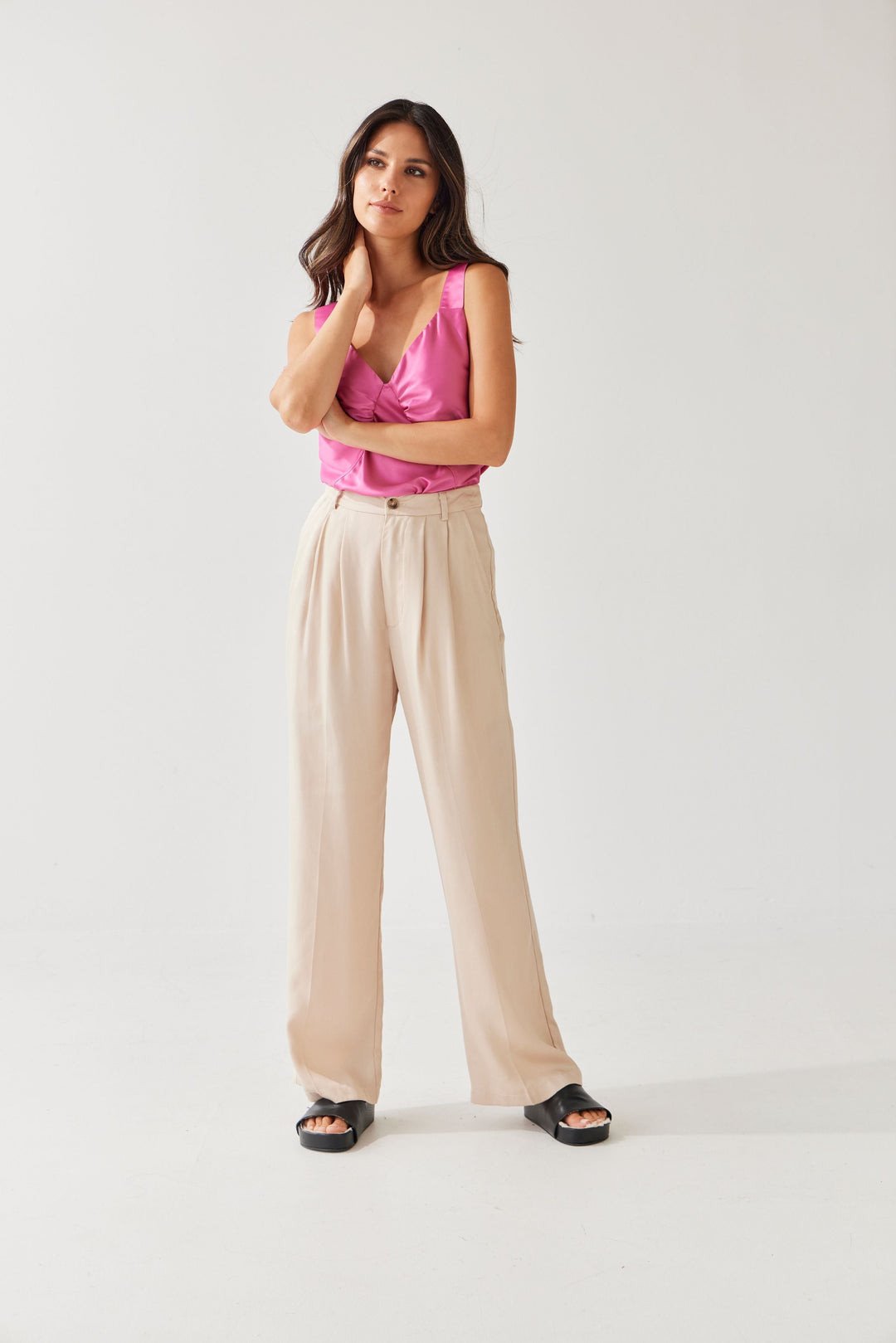 Tuesday Label Riviera Cami - Pink - Shop 9