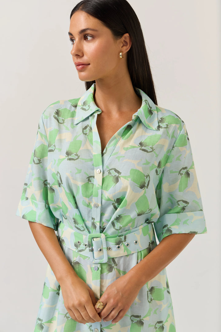 Tuesday Label Sunray Dress - Ocean Floral - Shop 9