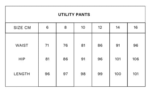 Tuesday Label Utility Pants - Dark Tan - Shop 9
