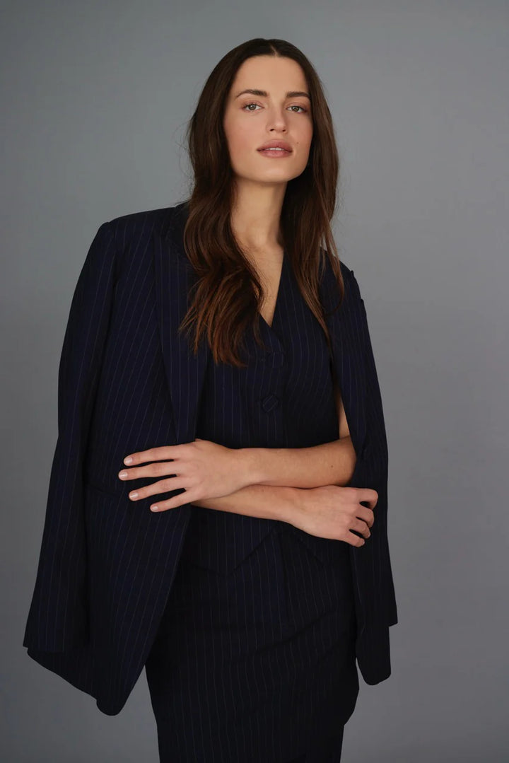 Tuesday Paris Blazer Baritone Stripe - Shop 9