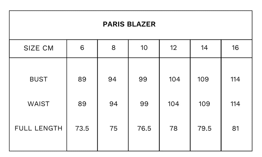 Tuesday Paris Blazer Baritone Stripe - Shop 9