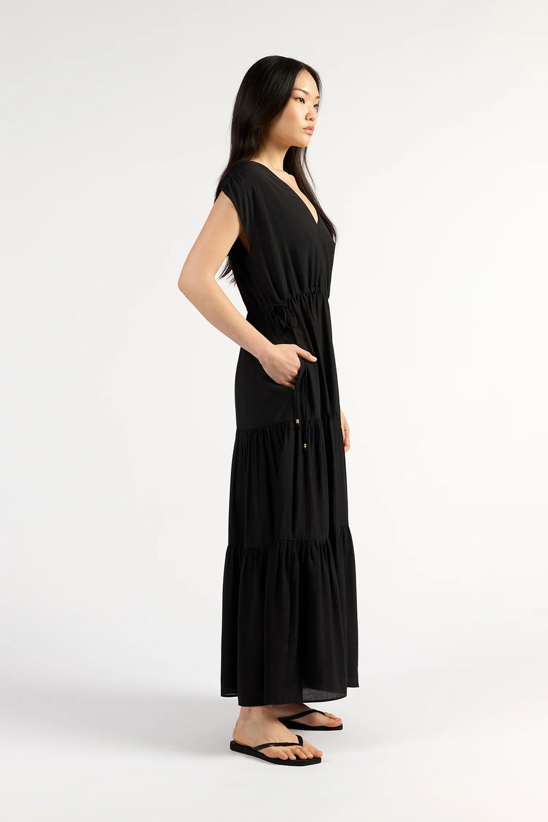 Tuesday Label Agni Dress - Black