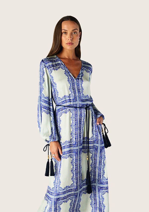 Mos The Label Jordi Long Sleeve Maxi Dress